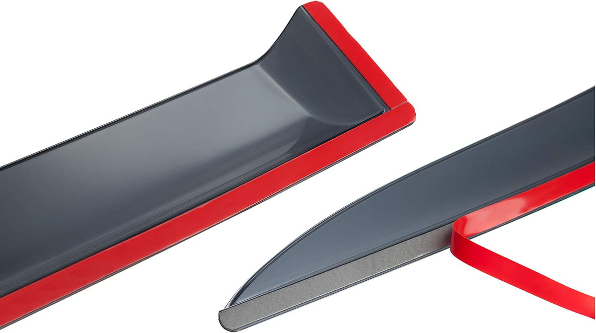 Shatterproof in-Channel Window Deflectors for Chevrolet Express Van/GMC Savana 1996-2022, 2 pcs T7141