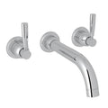 Polished Chrome Wall Mount Tub Filler T8930