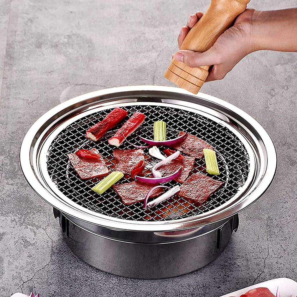 Stainless Steel Portable Barbecue Grill O598838