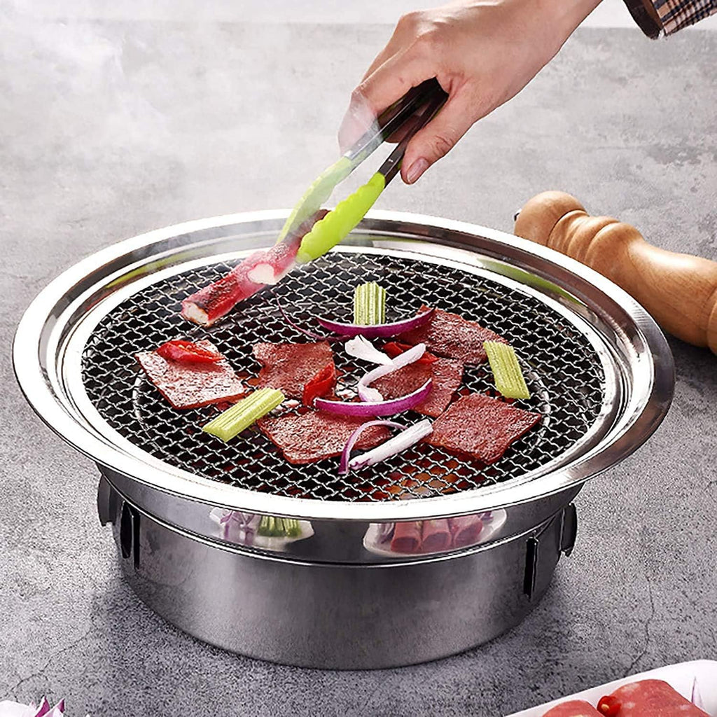 Stainless Steel Portable Barbecue Grill O598838
