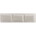 16 in. x 4 in. Aluminum Soffit Vent in White (Carton of 36) U430