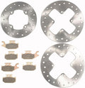 Front & Rear Brake Rotors Discs & Brake Pads R3331