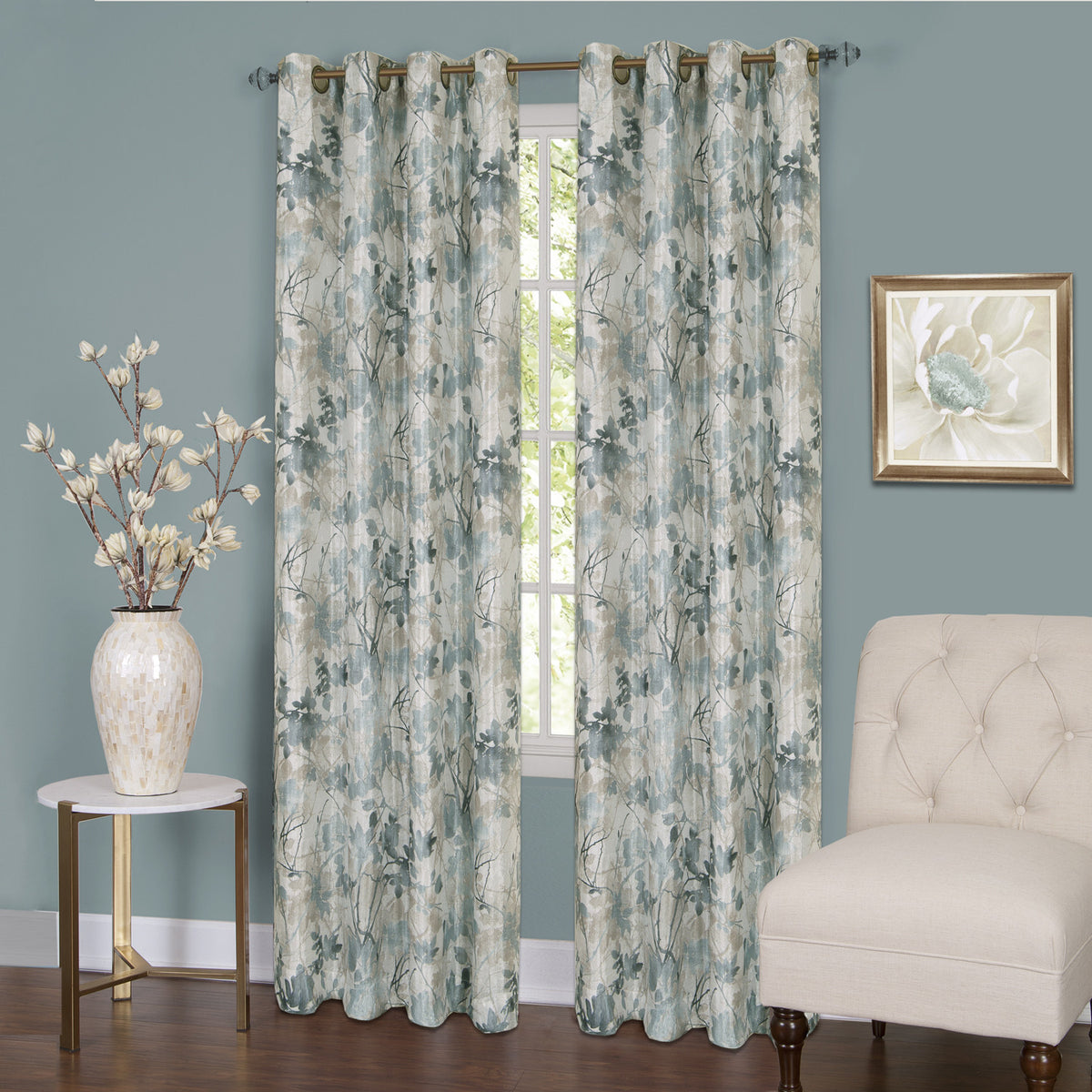 Blackout Curtain Panel (50" x 84") with 8 Grommets U942618