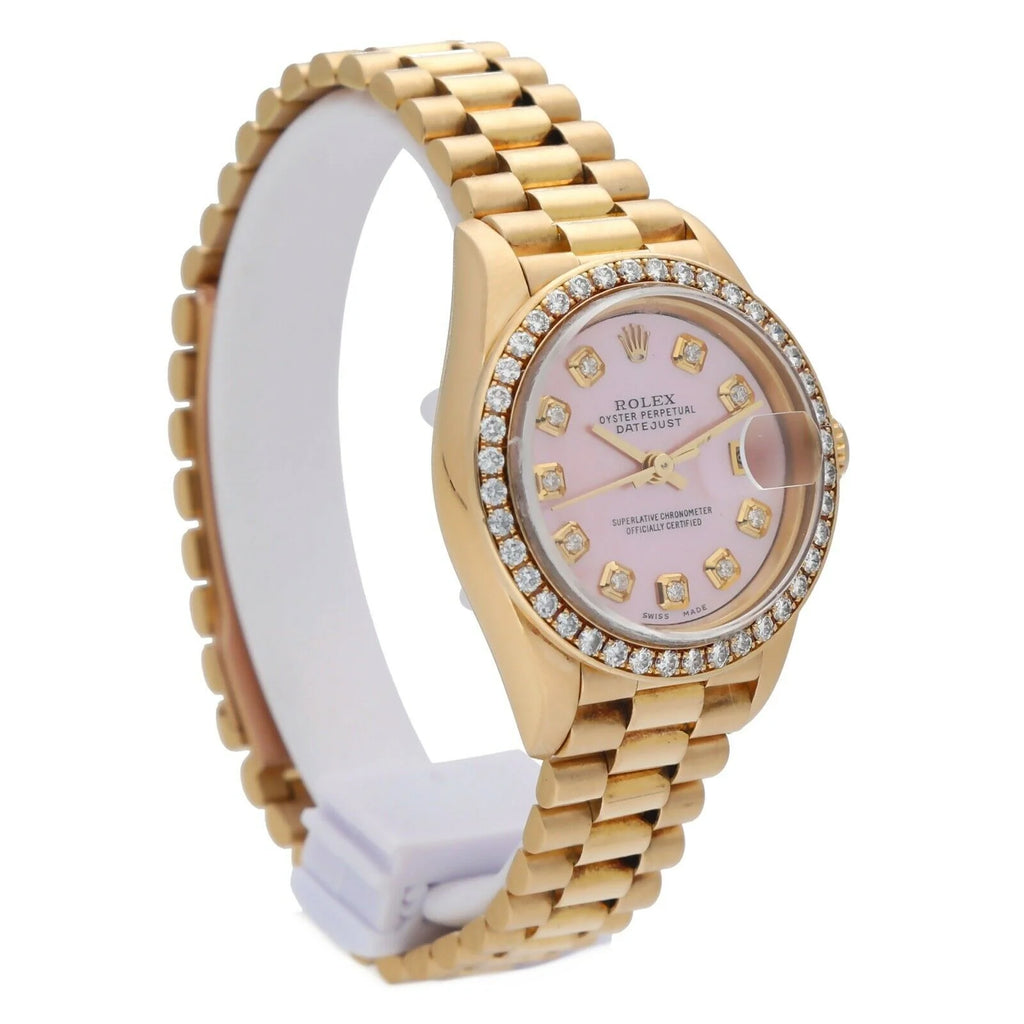 18k Yellow Gold Automatic Ladies Watch X180130