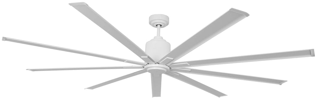 96 inch White Industrial Ceiling Fan I9137