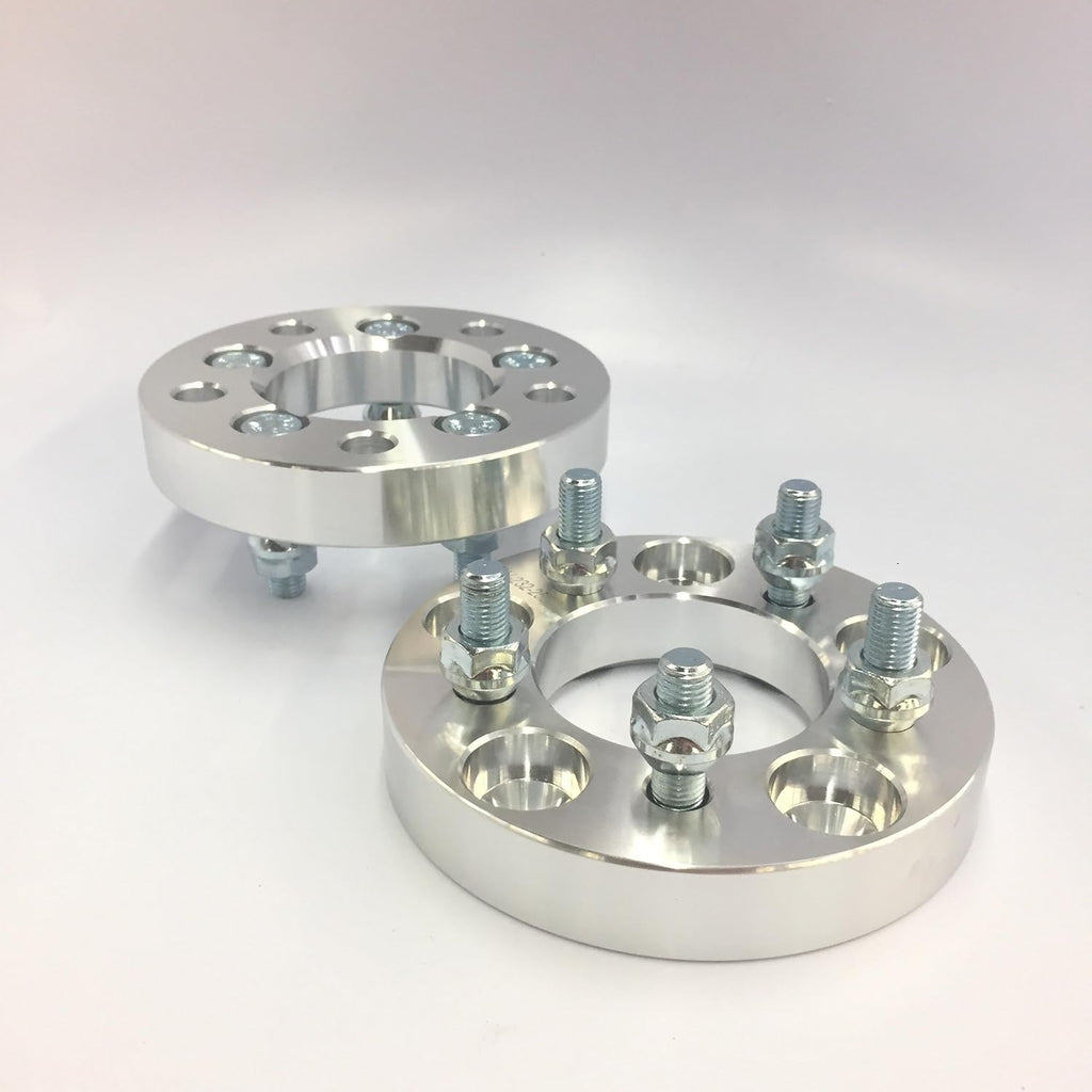 2 Pieces 20mm Wheel Adapters 5x100 Hub to 5x114.3 12x1.5 Studs 67.1mm Center Bore X147