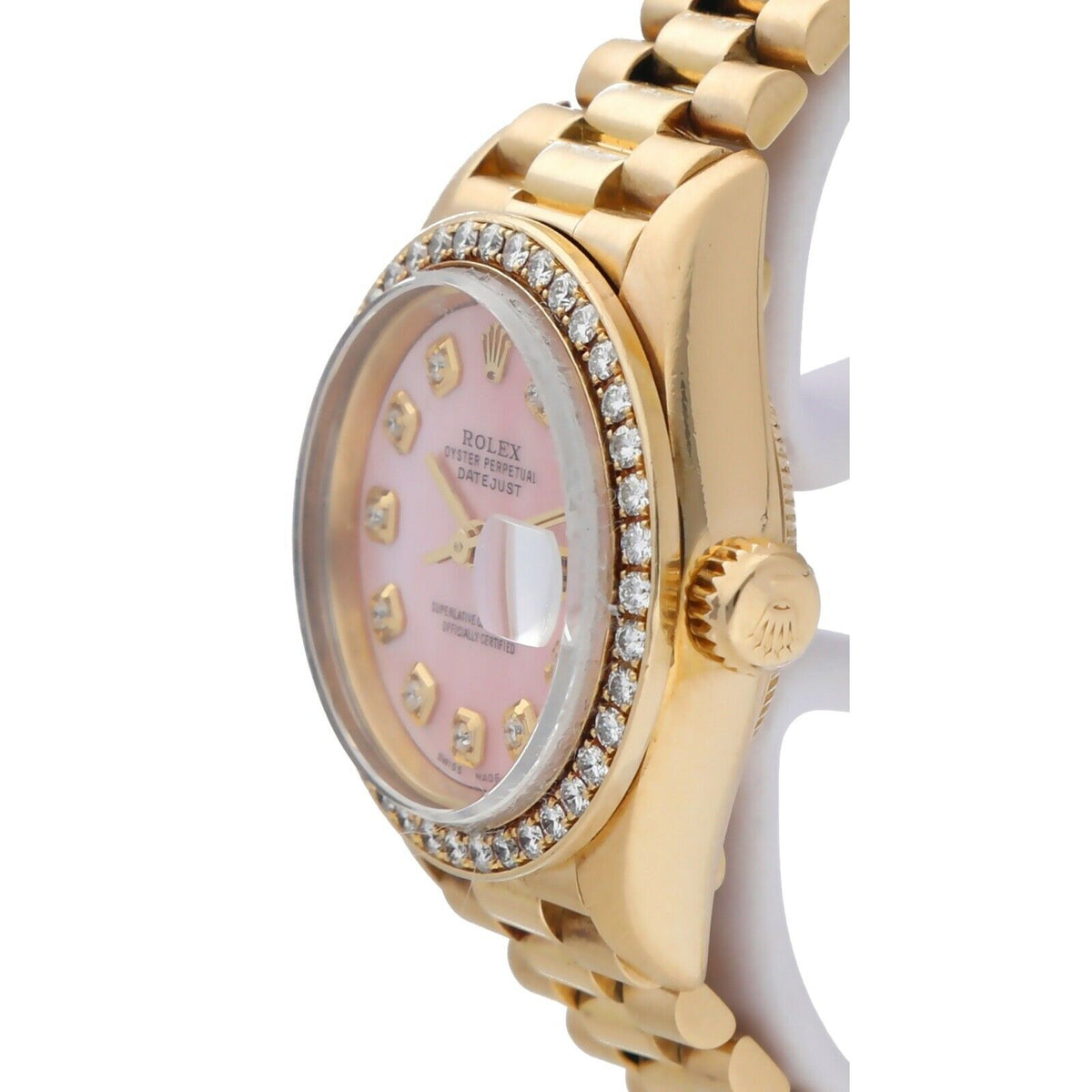 18k Yellow Gold Automatic Ladies Watch X180130