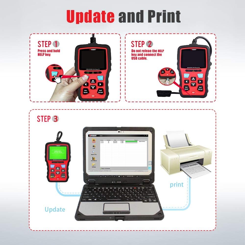 OBD2 Scanner Code Reader Pack of 2 L8054
