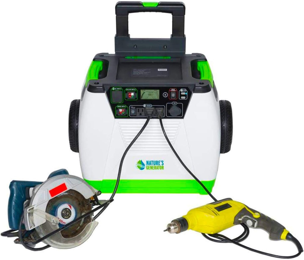 1800w Solar and Wind Powered Generator with Cart A48214