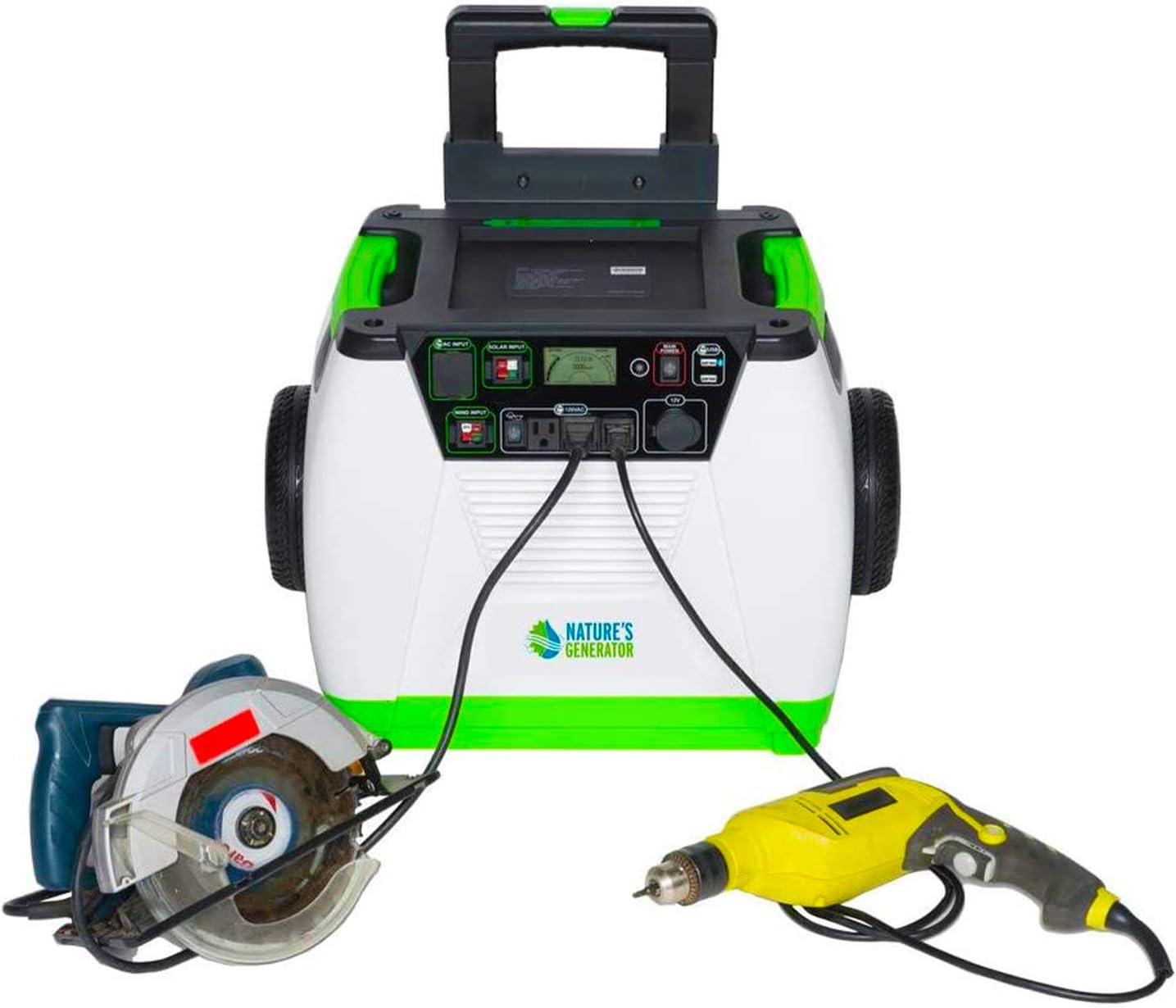 1800w Solar and Wind Powered Generator with Cart A48214