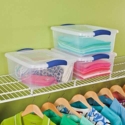 15 Quart Latch Box Stadium Blue Case of 10 O200