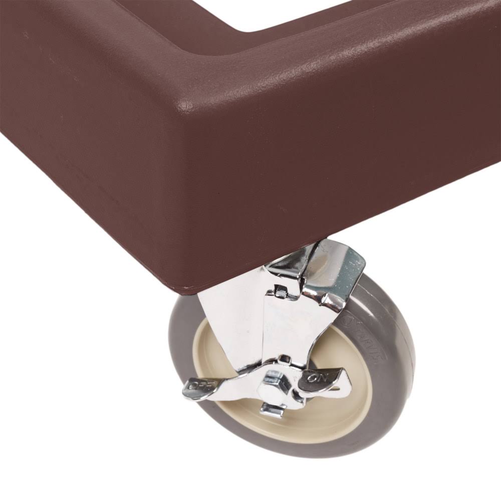 Dark Brown Pizza Dough Box Camdolly J13614