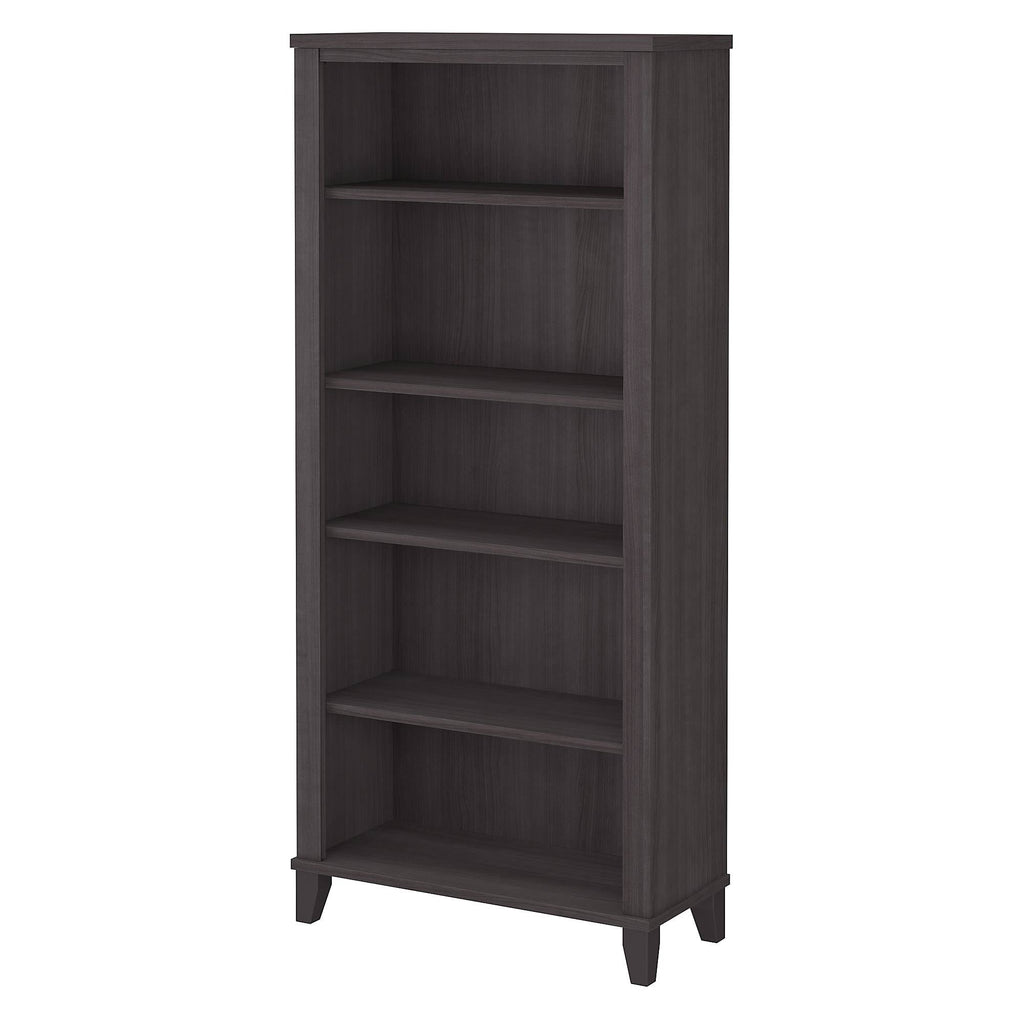 White 5 Shelf Bookcase K31428