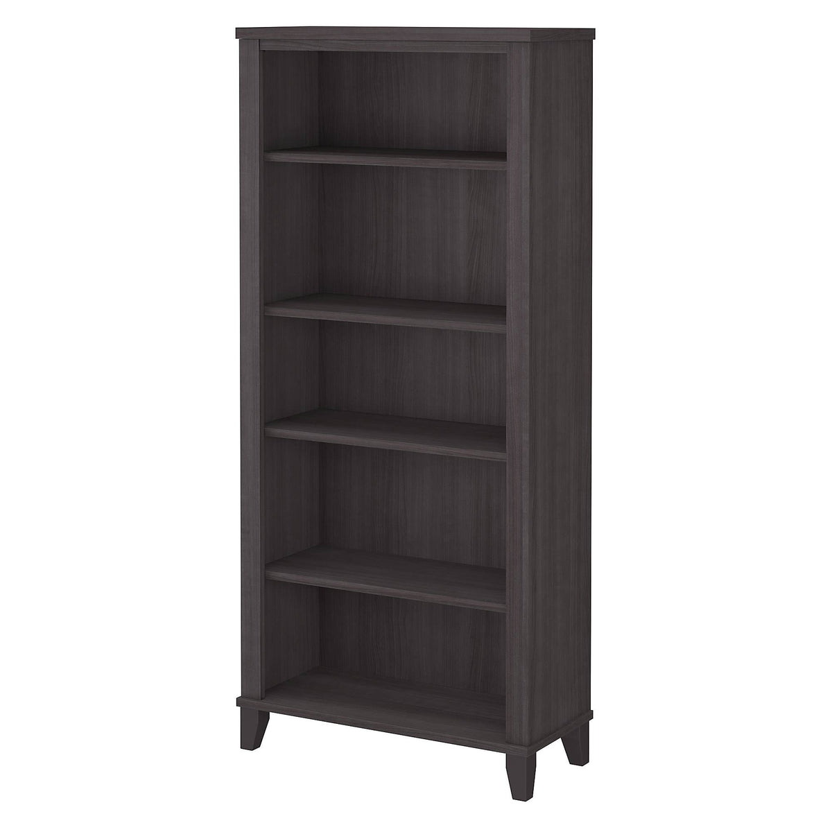 White 5 Shelf Bookcase K31428