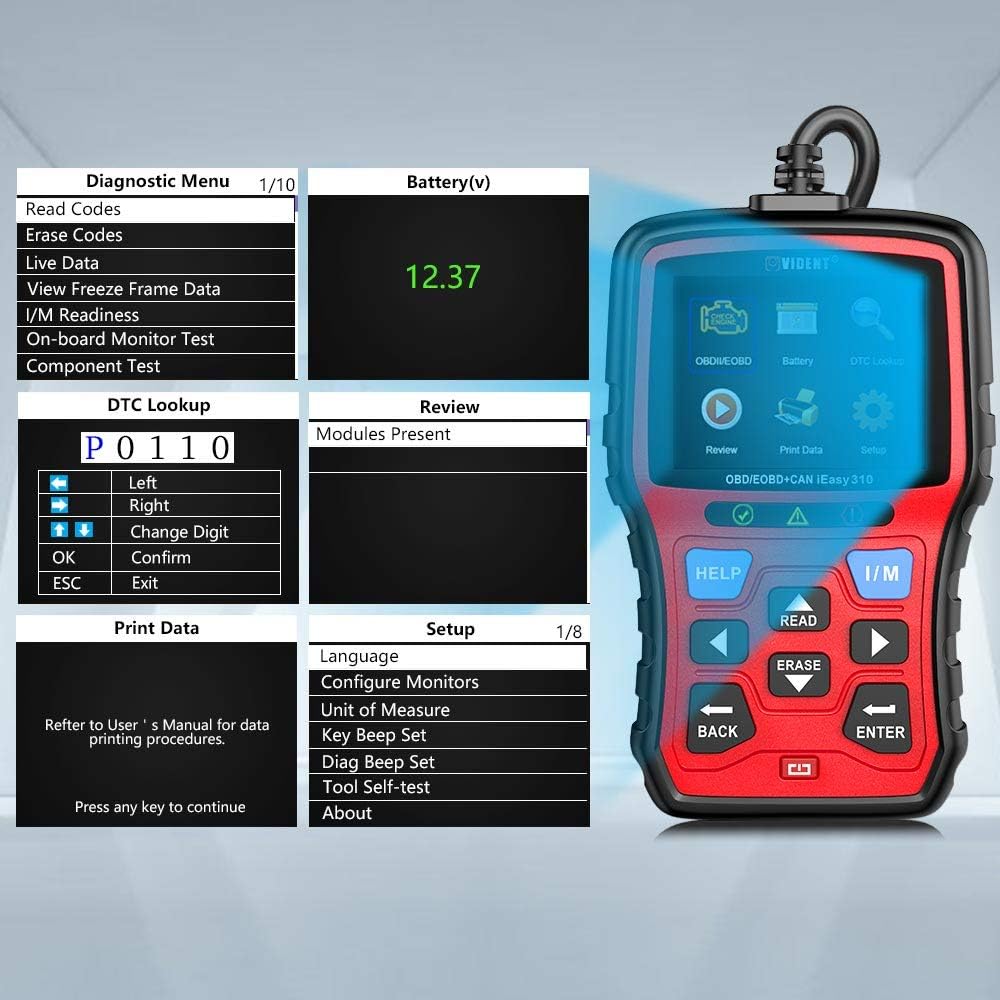 OBD2 Scanner Code Reader Pack of 2 L8054