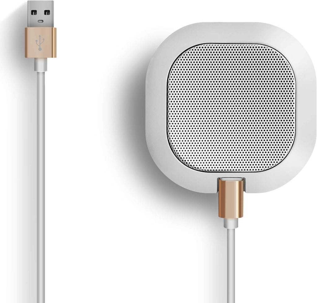 USB Microphone Omnidirectional Condenser Plug Play Pack of 2 P7106