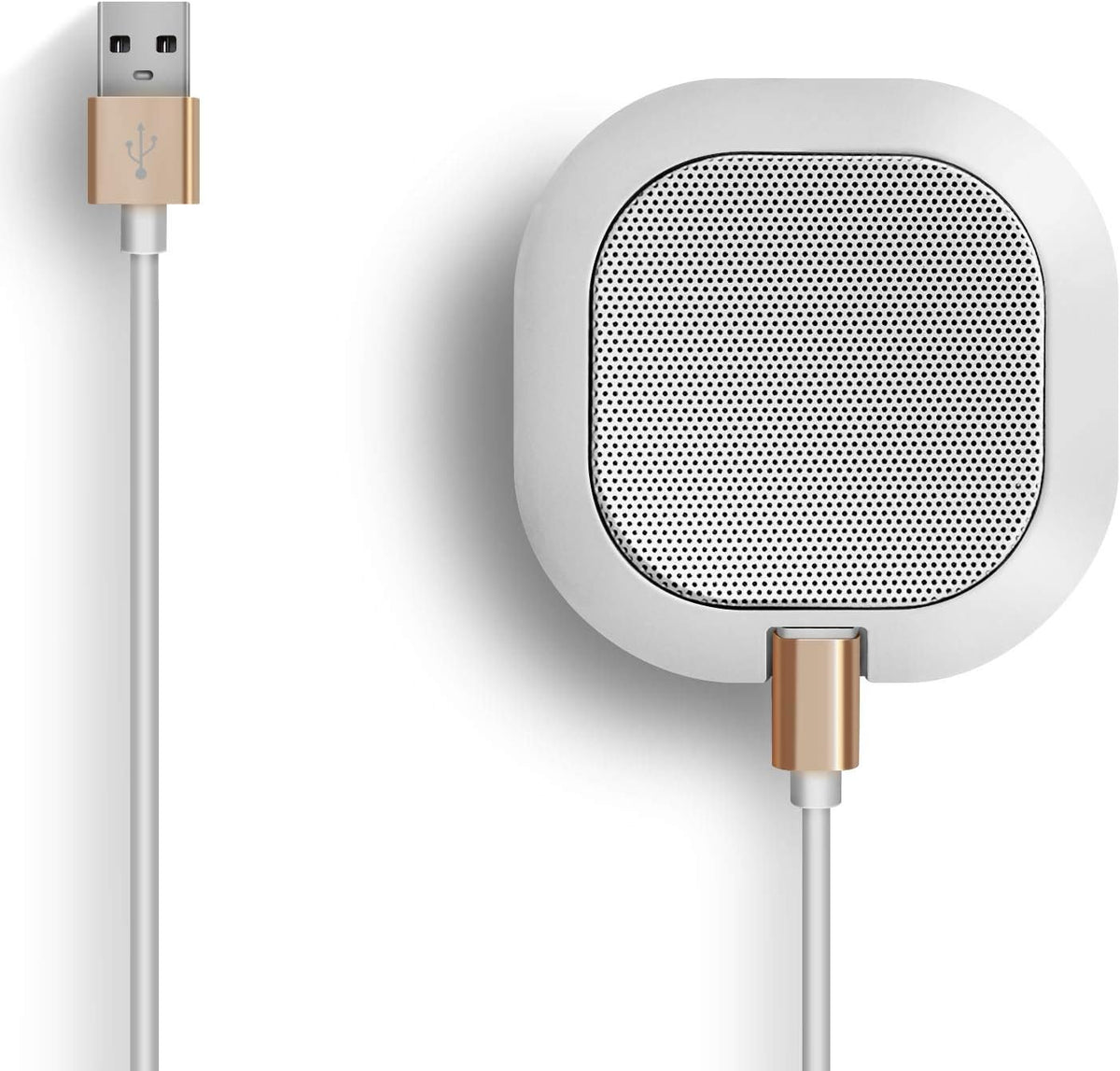 USB Microphone Omnidirectional Condenser Plug Play Pack of 2 P7106