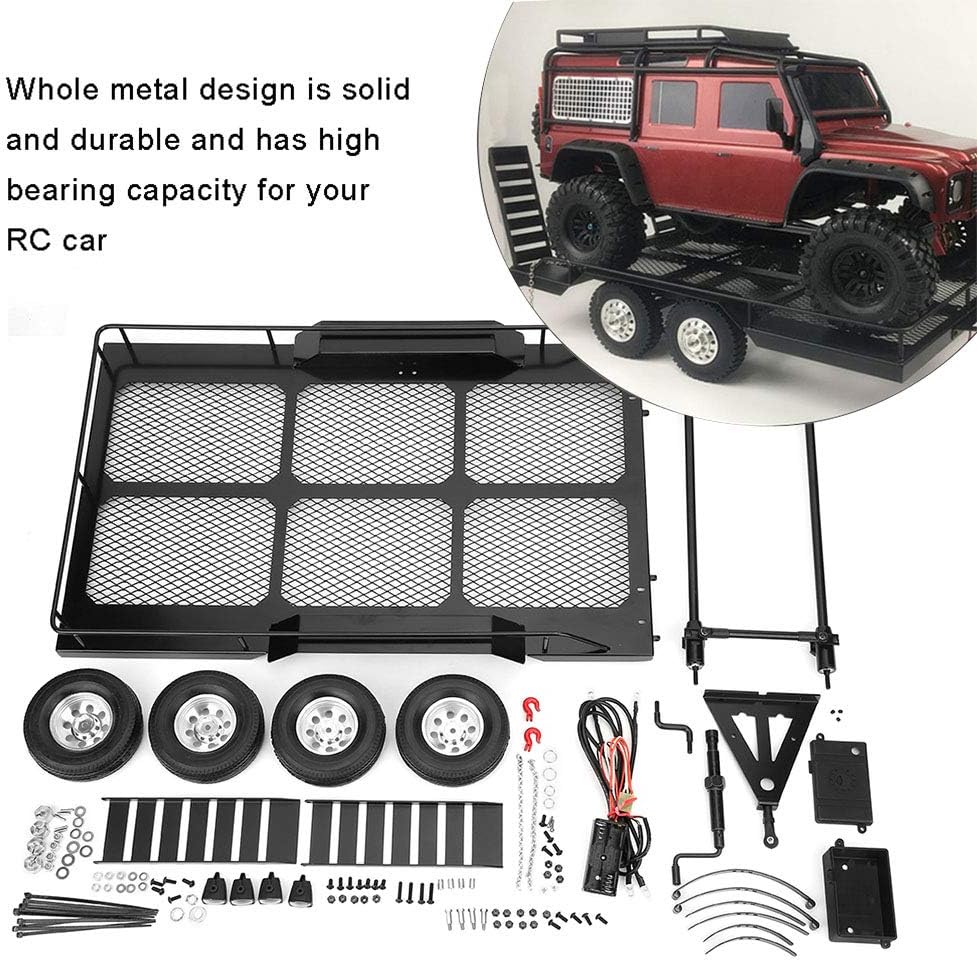 Metal RC Trailer Toy for 1/10 RC Car B5185