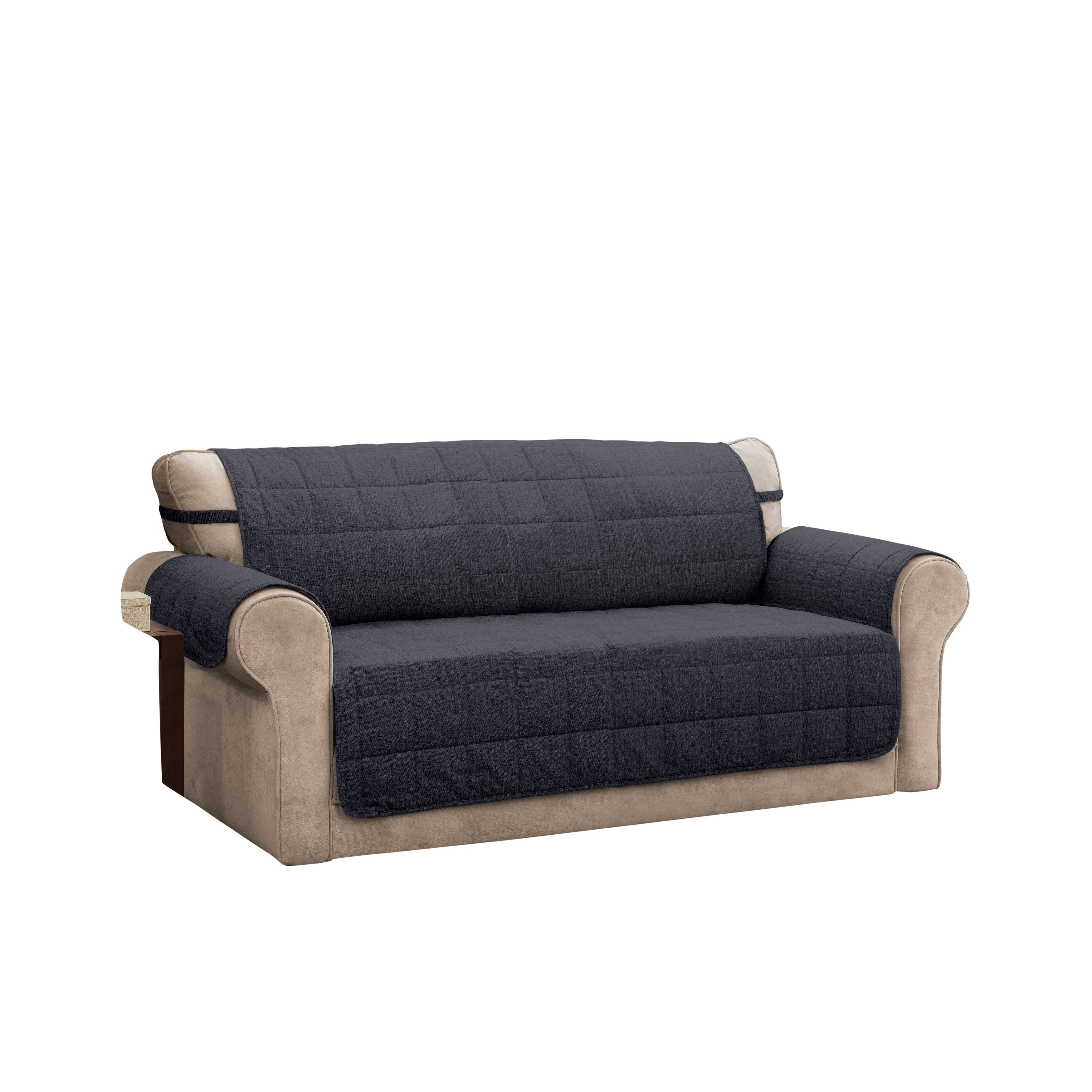 Charcoal Sofa Protector F869