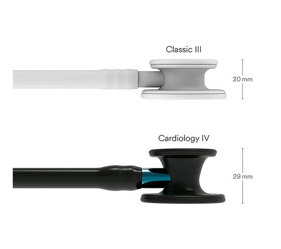 Black Cardiology IV Stethoscope F324457