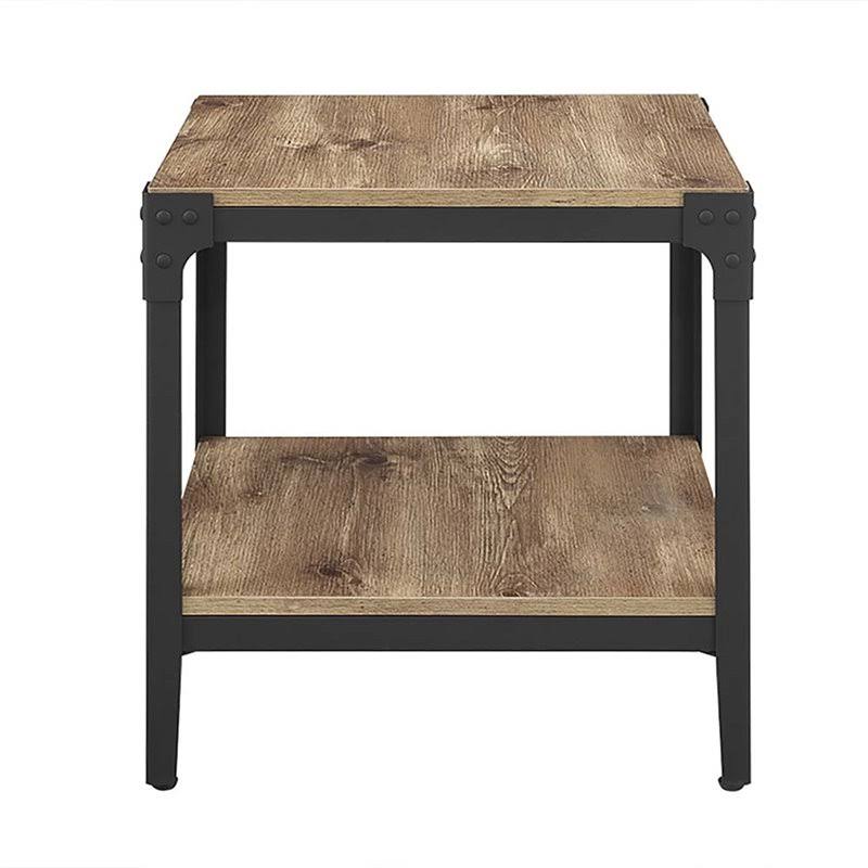 Barnwood Wood End Table (Set of 2) U34121