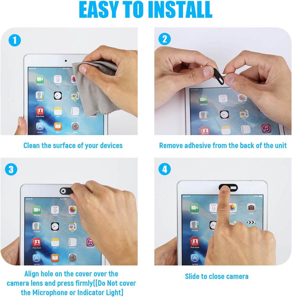 Webcam Cover Slide Ultra-Thin 6 Pack A313399
