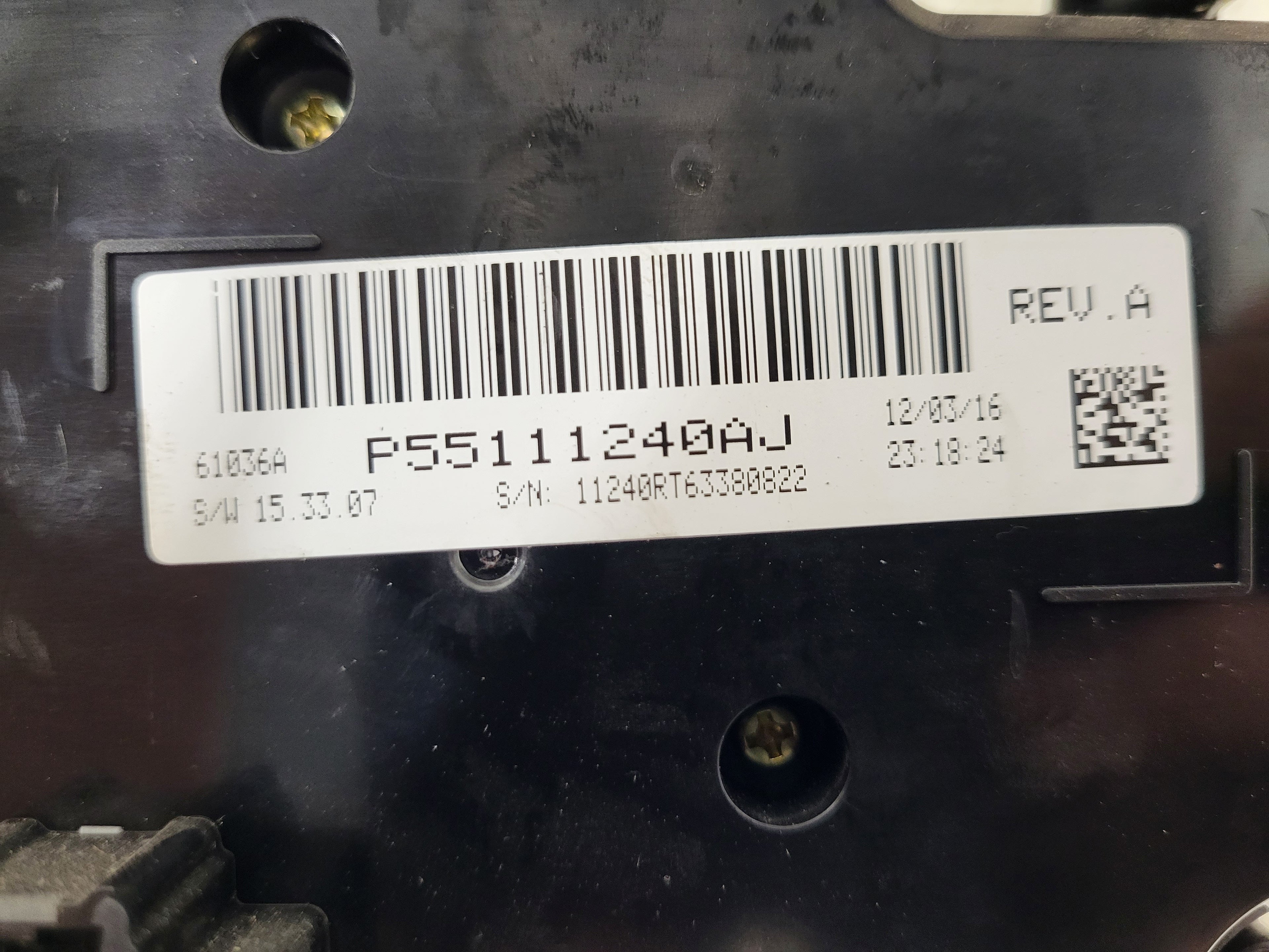 AC Heat Temperature Control Unit I536394