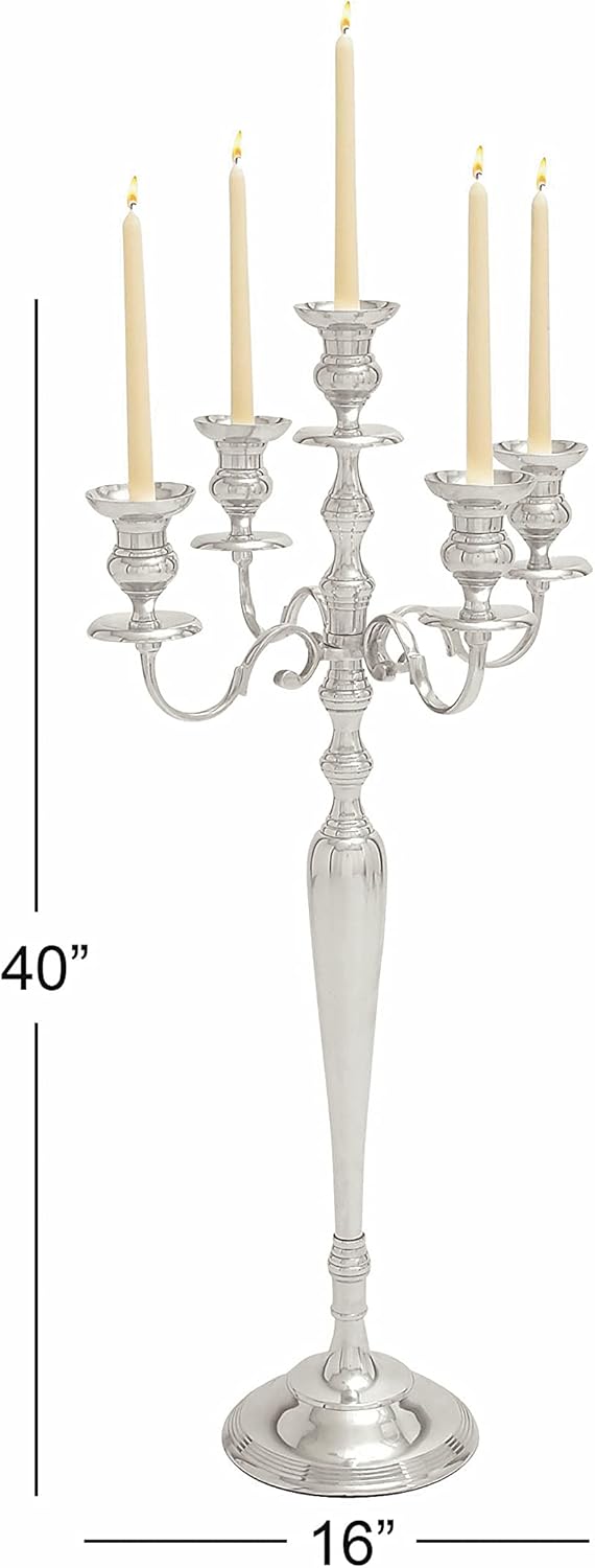 Aluminum Candelabra P537