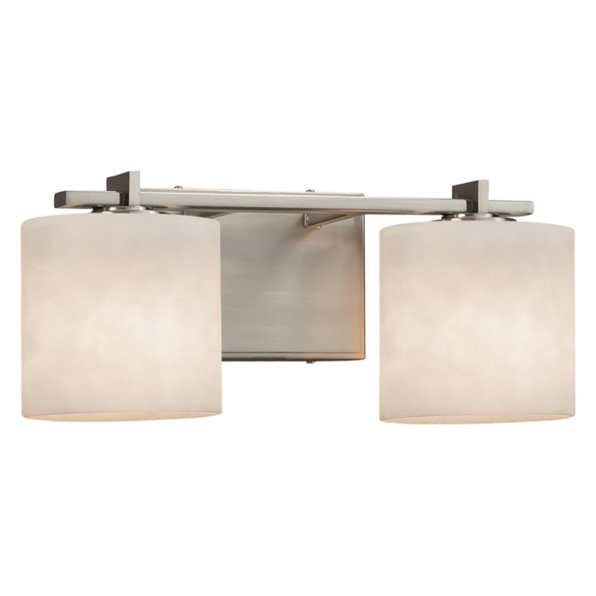 2-Light LED Bath Bar in Brushed Nickel X258