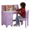 Lavender Study Desk with Chair J3861