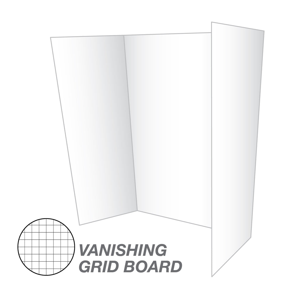 White Tri-Fold Foam Board G9527