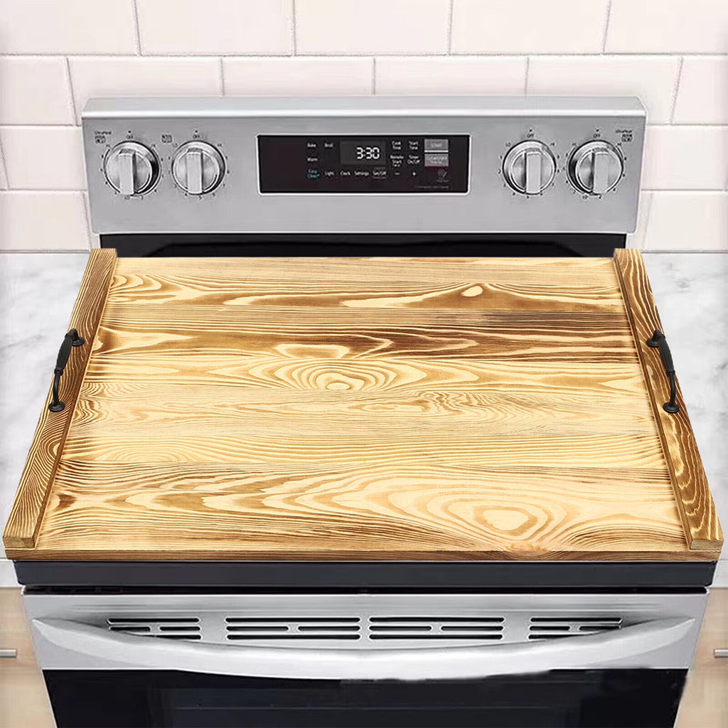 Pine Wood Stove Top Cover T57119