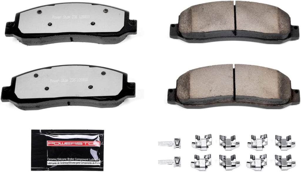 Front Z36 Truck and Tow Brake Pads Pack of 2 P9254