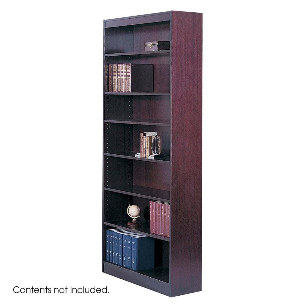 Medium Oak 7-Shelf Bookcase N757