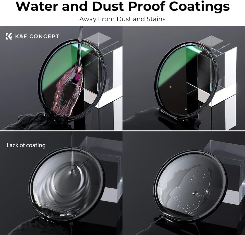 82mm Magnetic Lens Filter Kit MCUV CPL Neutral Density ND1000 Multi-Coated Optical Glass Z545
