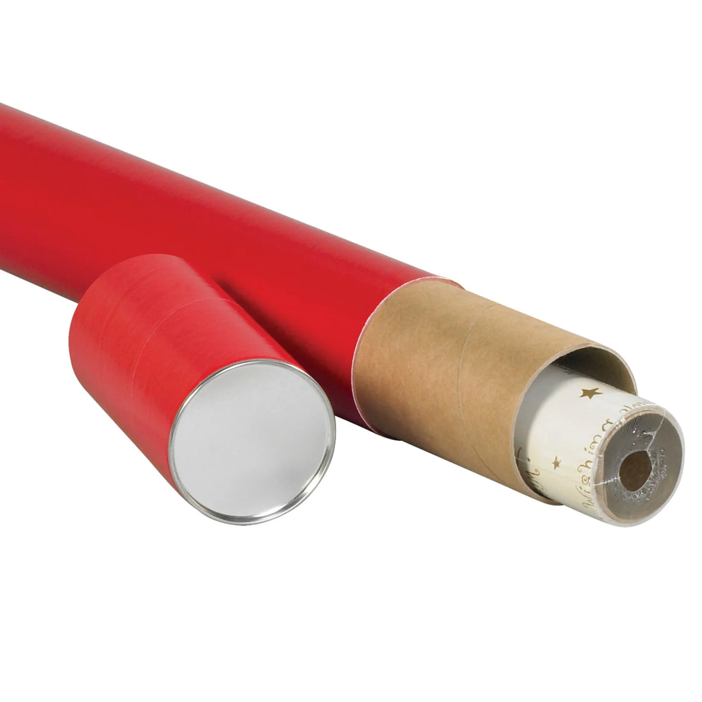 Telescoping Tubes 3" x 36" Red 24/Case O50847