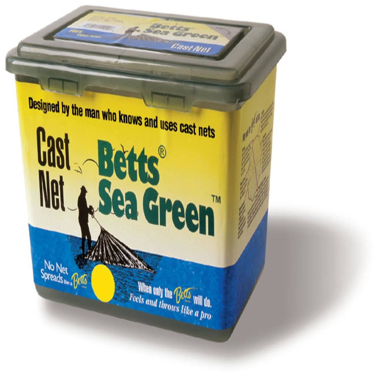 Sea Green Cast Net - 5/8 inch x 6 Foot J3803