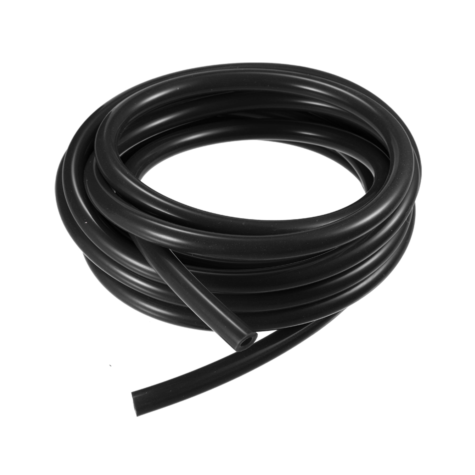 Silicone Vacuum Tubing Hose ID 6mm Wall Thickness 3mm Length 4.5m Black R152326