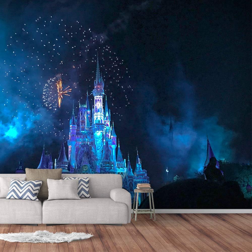 Dream Castle Large Removable Wallpaper Wall Stickers - 66x96 inches I957