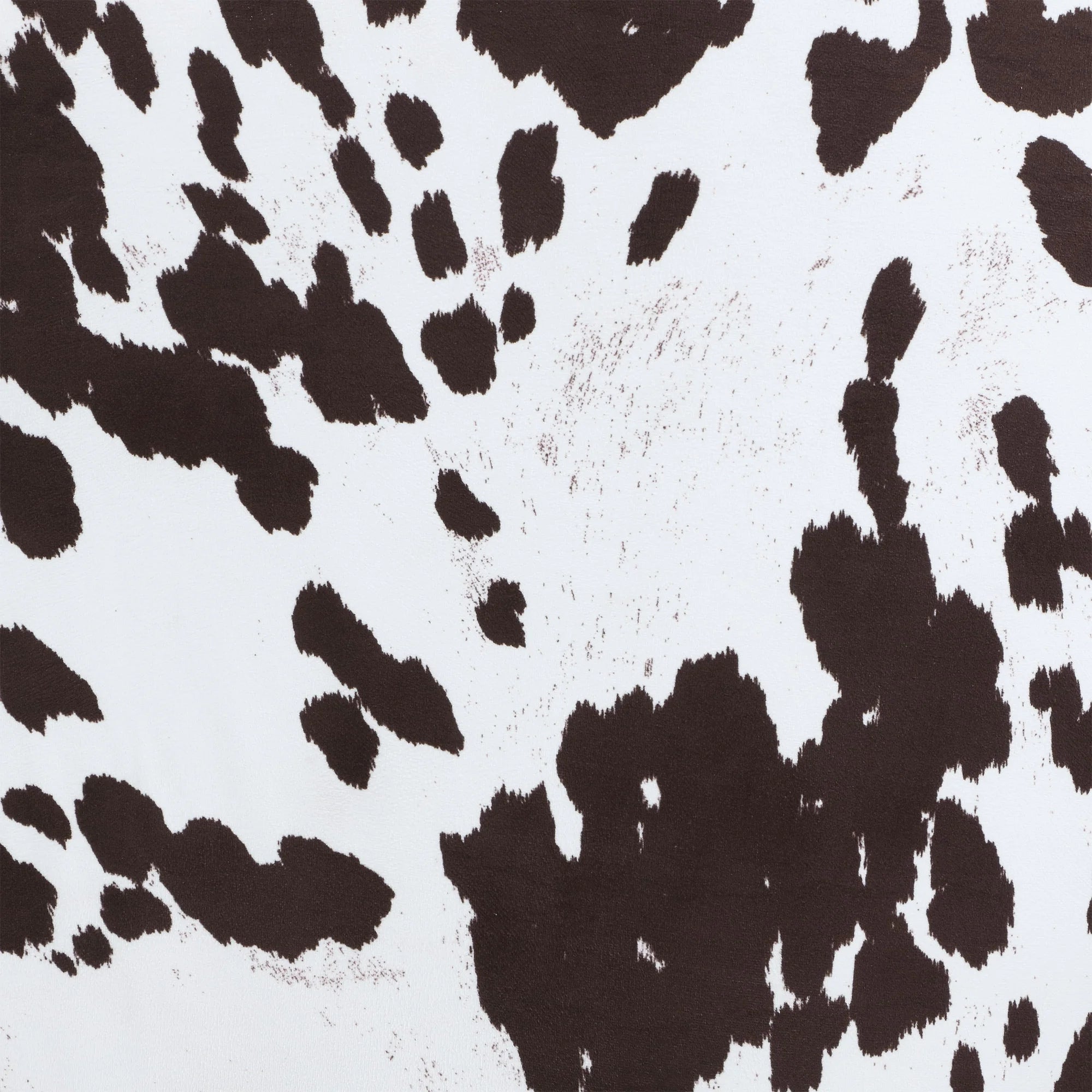 Brown Cow Print Accent Chair with Ottoman P10592