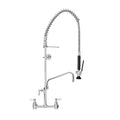 Stainless Steel Double Handle Kitchen Faucet Y528238