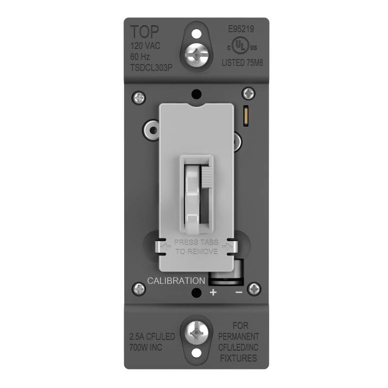 Gray Universal Wall Dimmer H264116