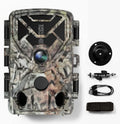 Trail Camera with 40pcs No Glow LEDs Auto-Night Vision B172