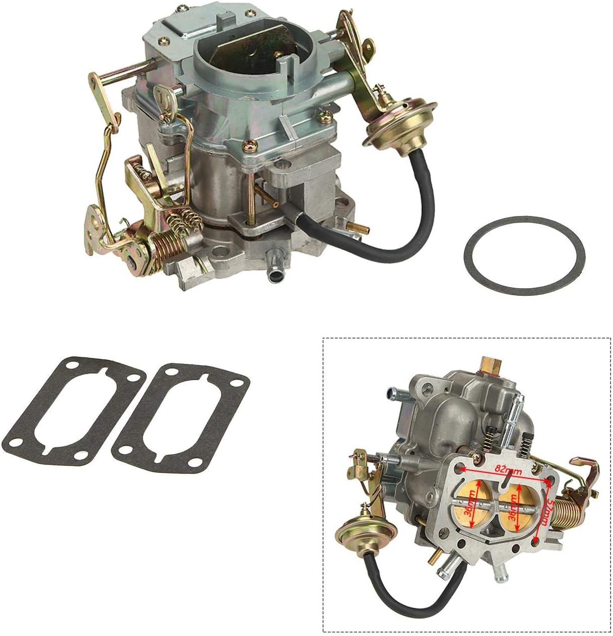 2 Barrel Carburetor with Manual Choke C350728