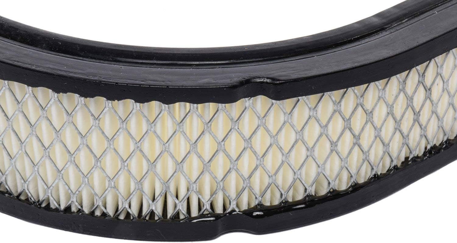 Finned Aluminum Air Cleaner, Oval 12” x 8 3/8” x 3”, Black Cast Aluminum Top Q53202
