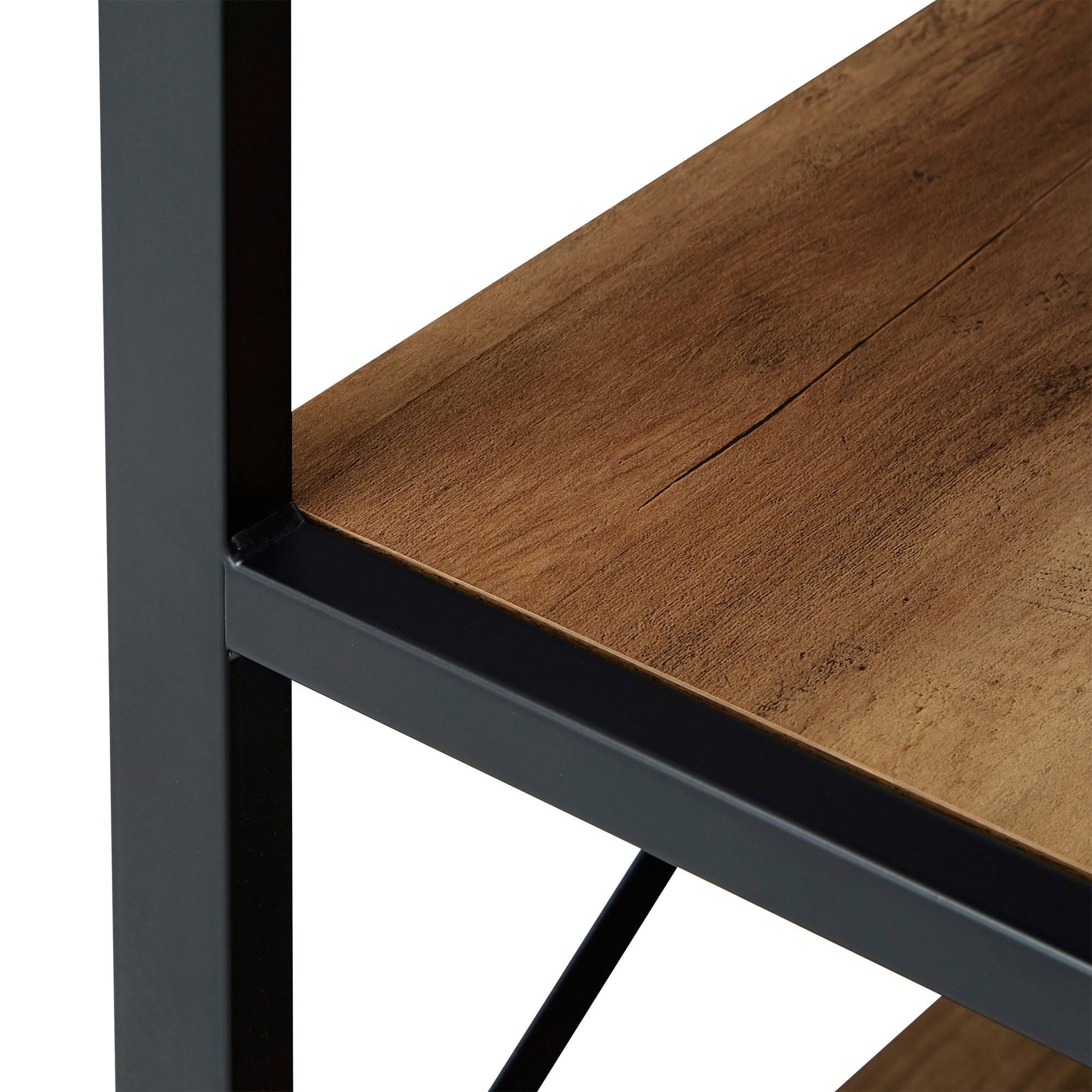 Folding Desk with Bookcase F8978