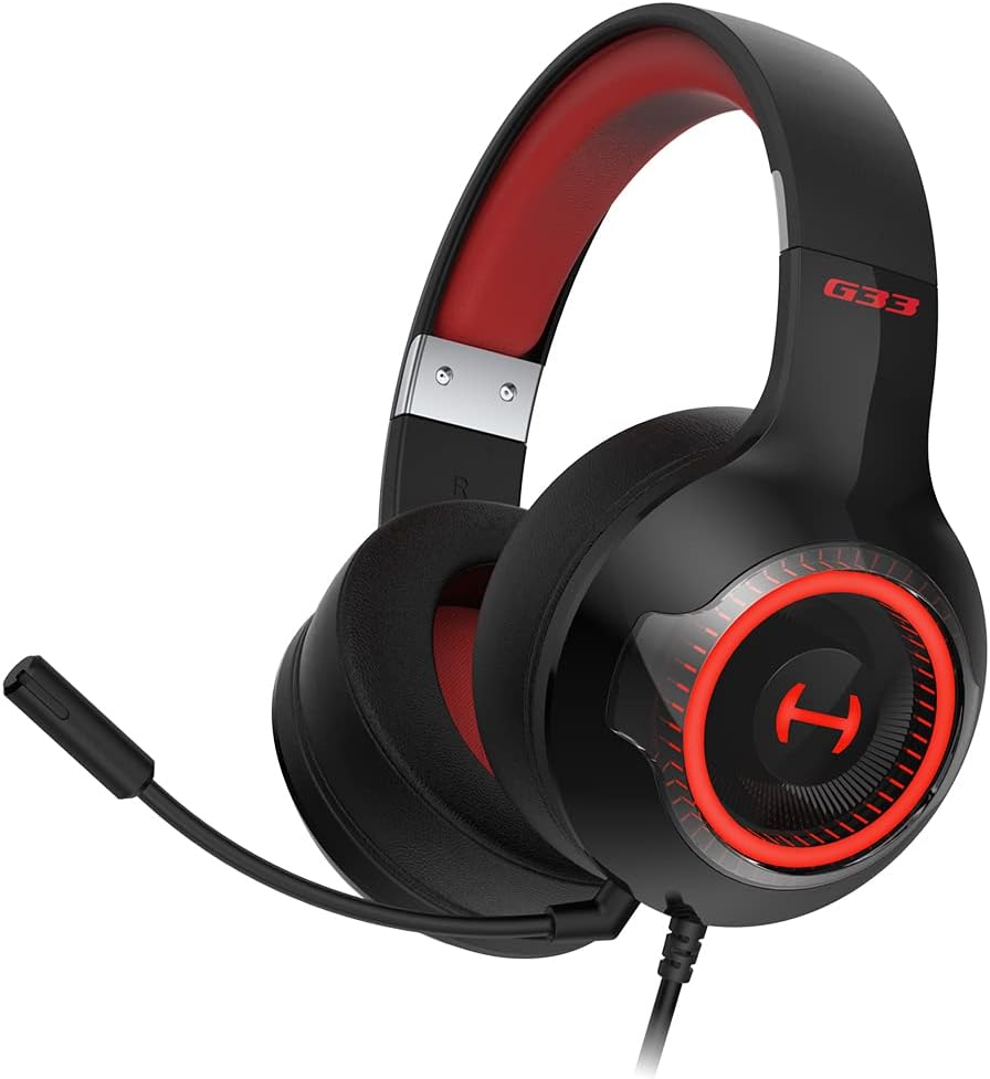 Gaming Headset with Detachable Microphone I591