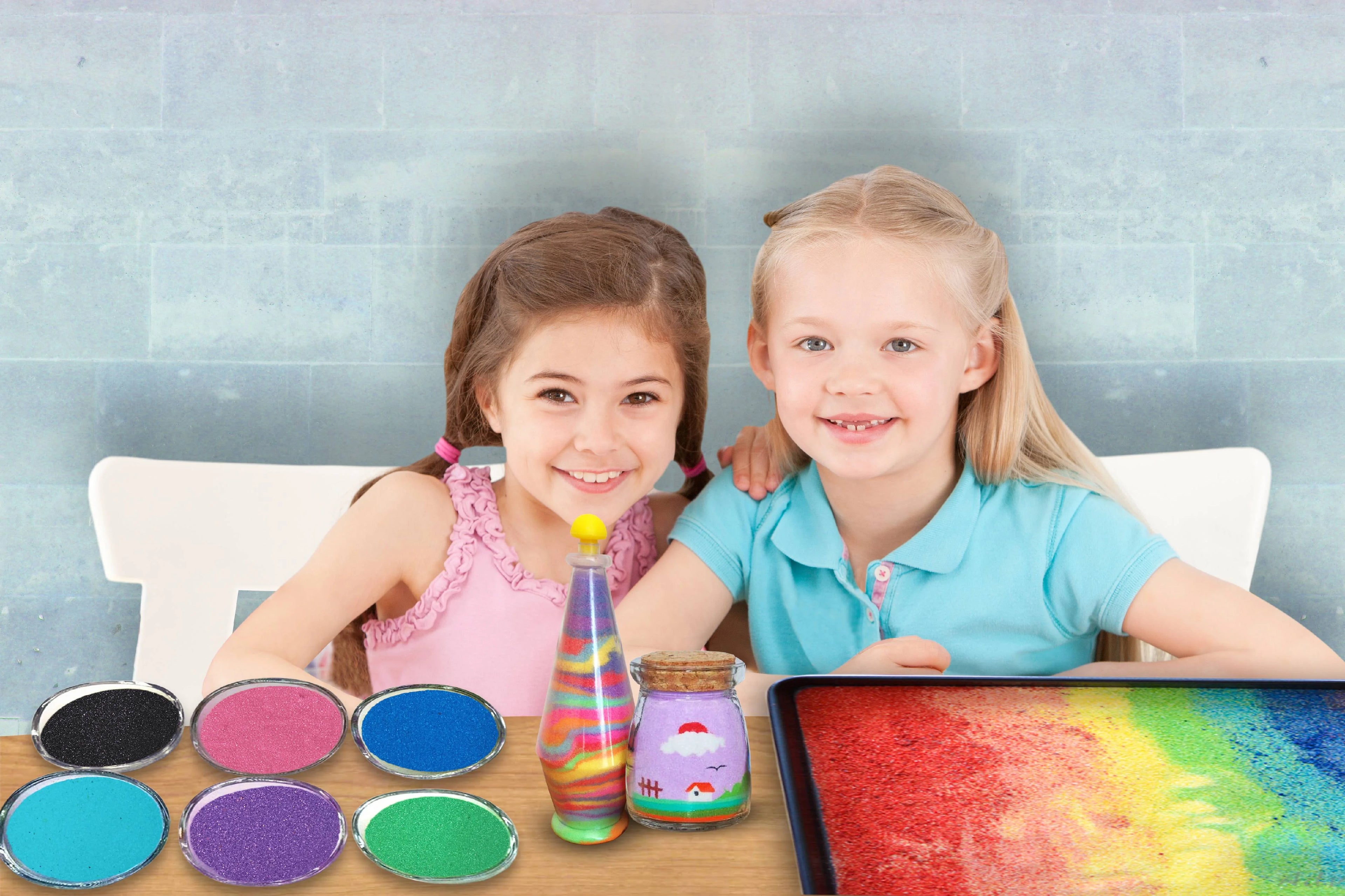 16 lbs 16 Colors Kids Play Sand R9054