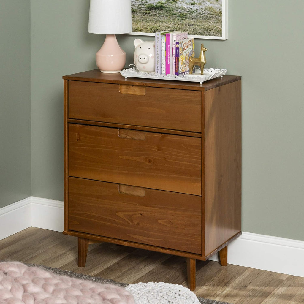3 Drawer Wood Dresser V844525