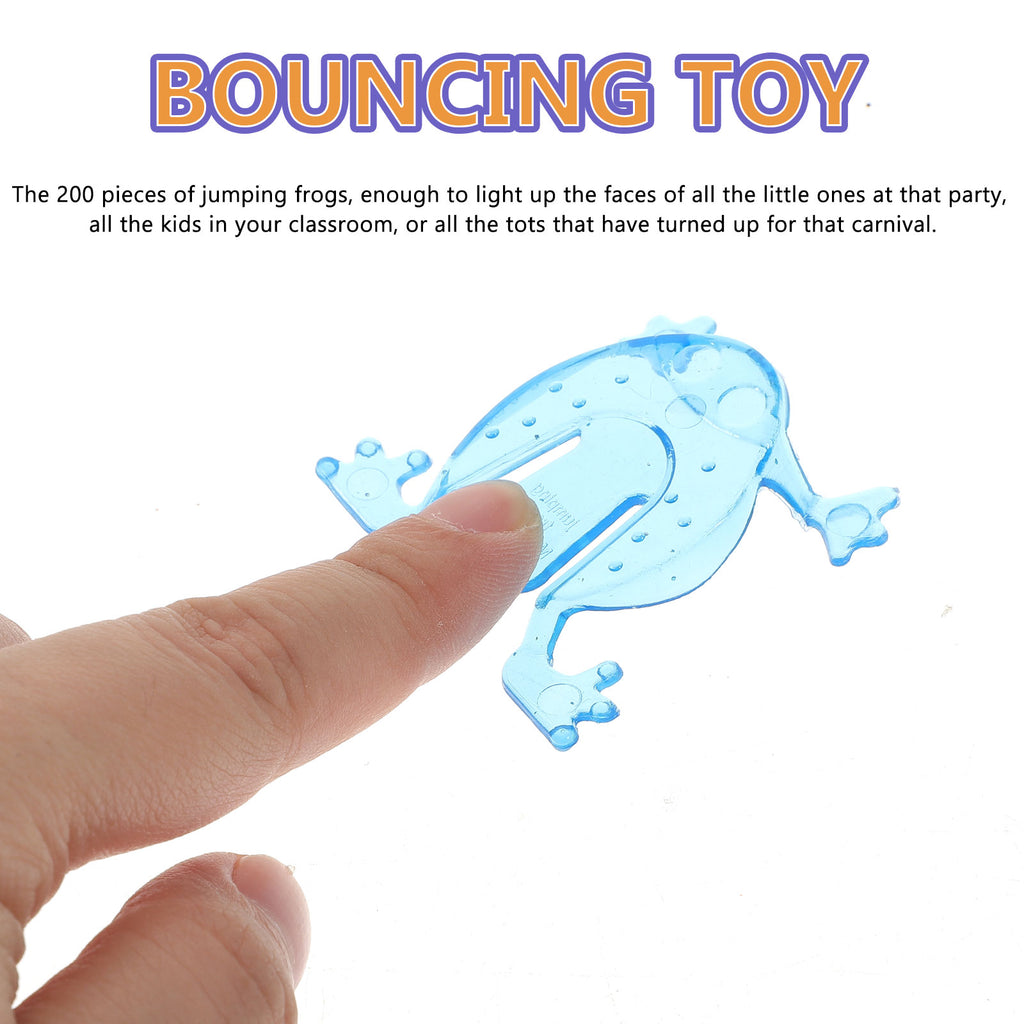 200 Pcs Plastic Frog Toys Y7893